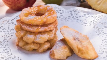 Coconut Fruit Fritters